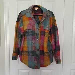 Multi Color Shacket